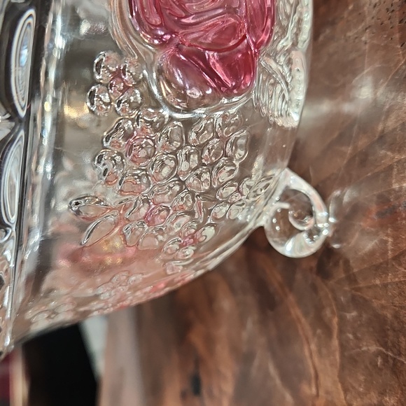 Rose serving bowl - Picture 3 of 6